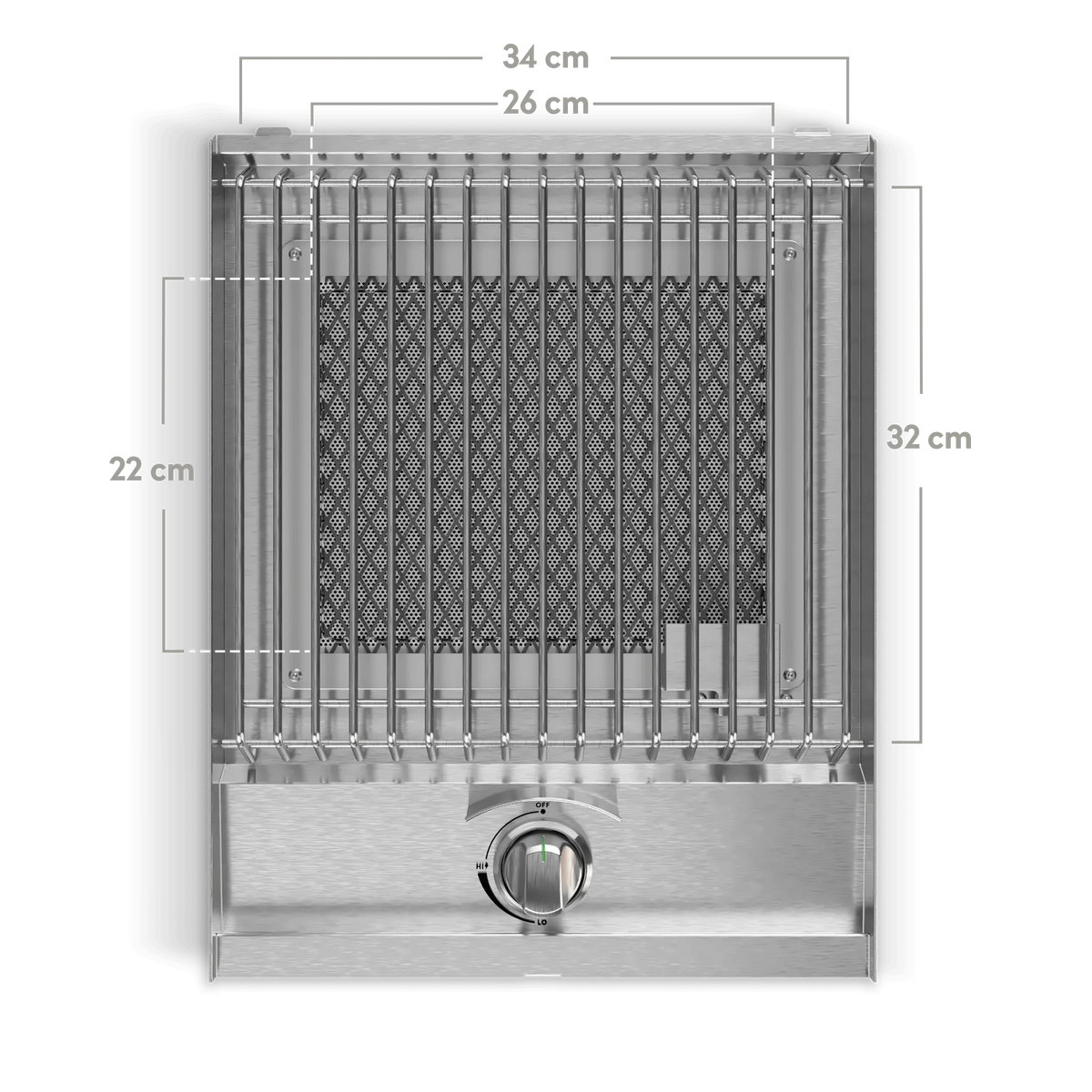 Burnhard GRANT Click-In Modul IR-Brenner, Grillzubehör, Detailansicht 1
