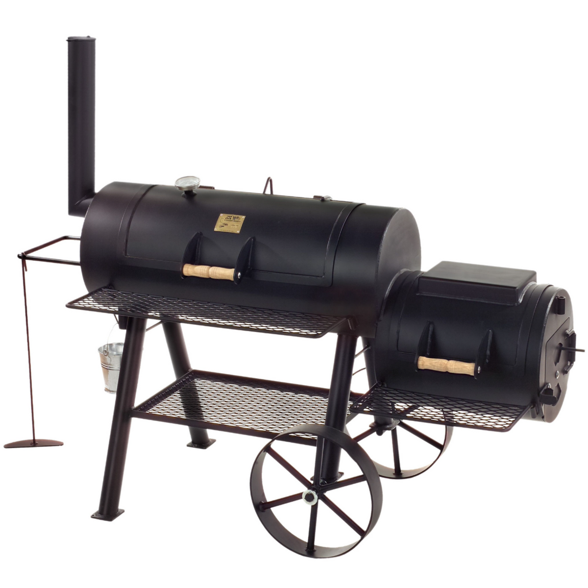 Joe´s Barbeque Smoker 16" Texas Classic lange Version ⌀ 400 mm