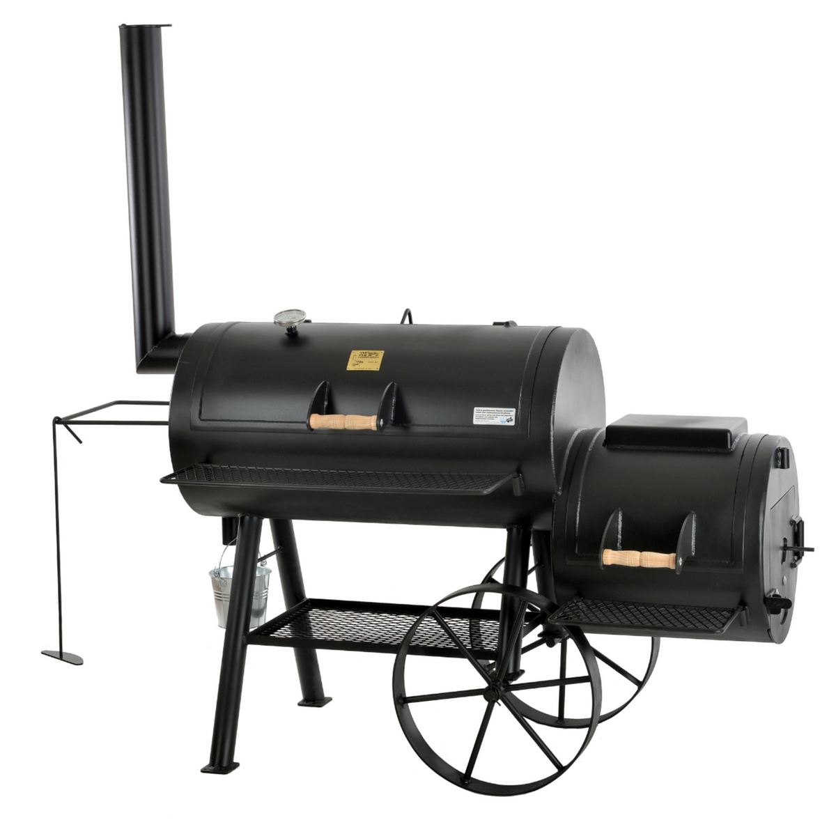 Joe´s Barbeque Smoker 20" Longhorn mit Kochplatte