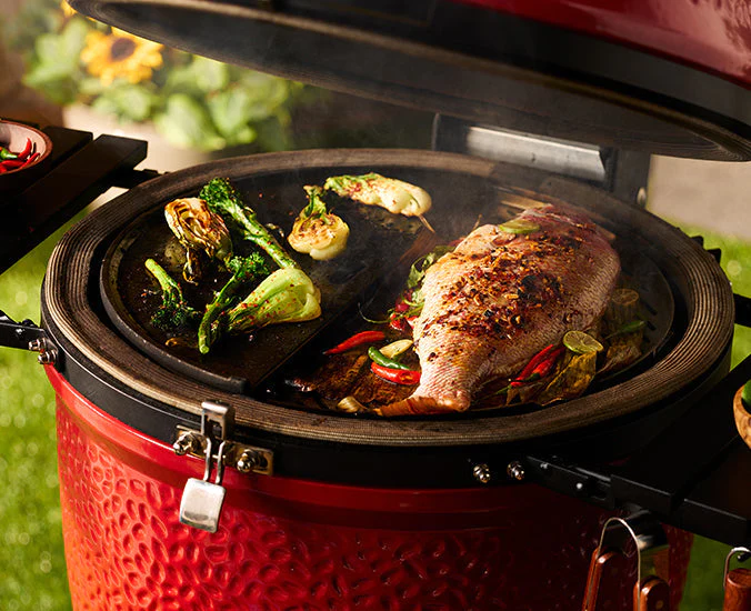Kamado Joe Classic III, mit Gestell, für 1 - 10 Personen, Detailansicht 11