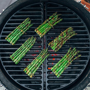 Anwendungsbild KamadoJoe Gussrost halbrund, Classic