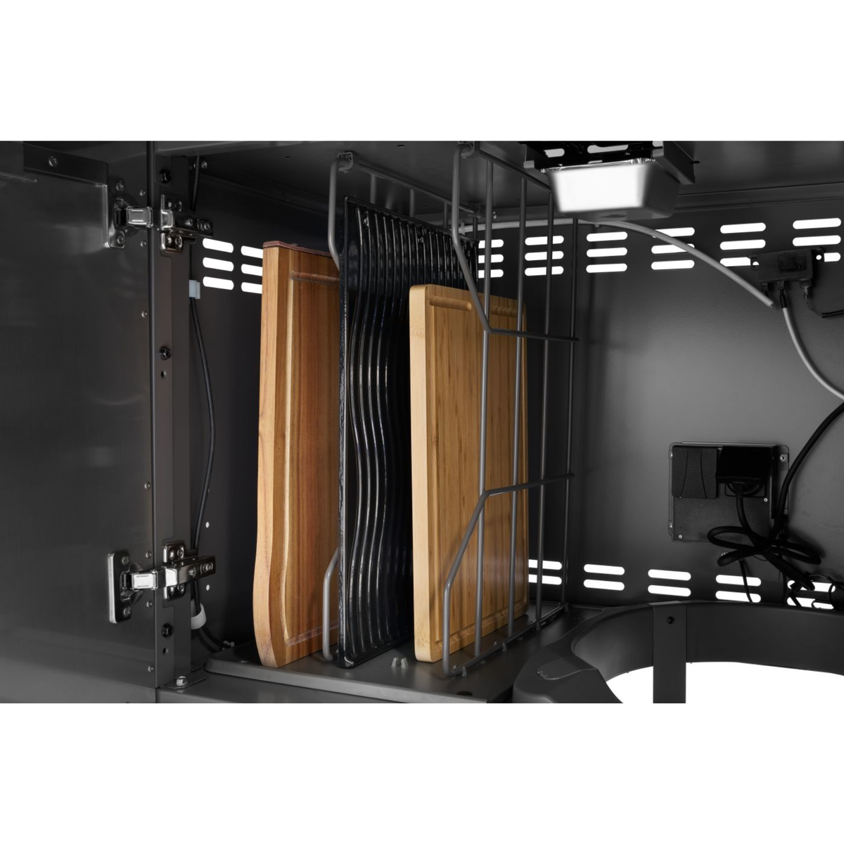 Napoleon Prestige PRO™ 500, Connected, Edelstahl, inkl. Drehspieß, Grillrost, für 1 - 12 Personen, Detailansicht 16