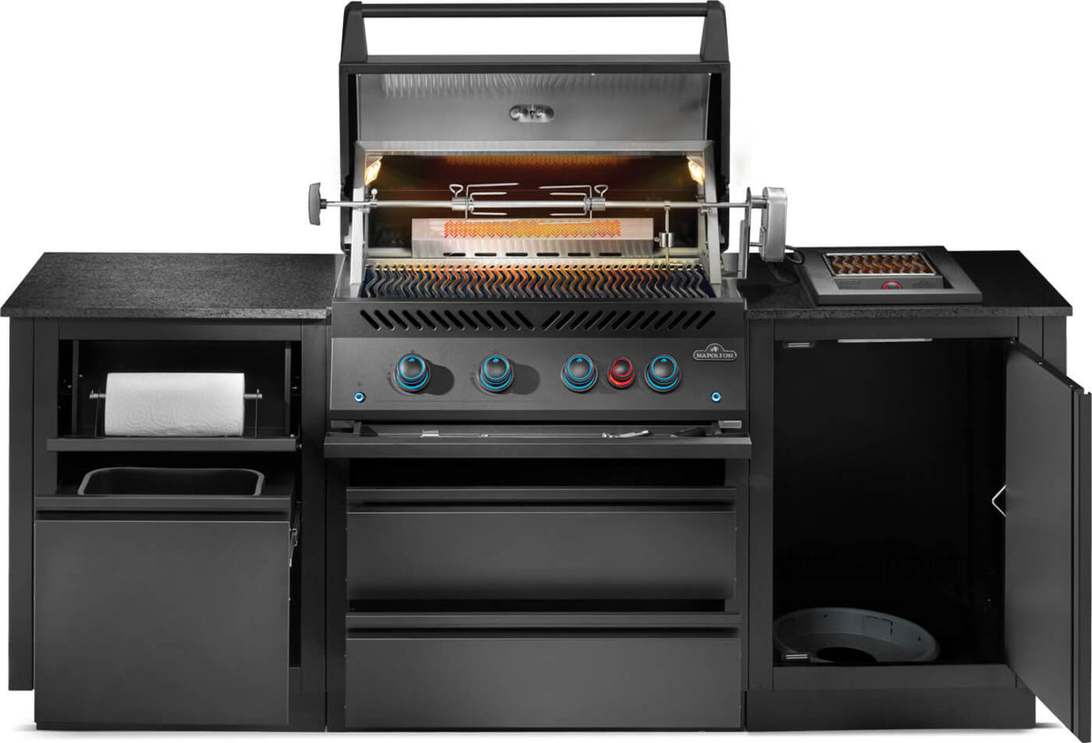 Napoleon OASIS 105 Outdoor-Küche mit 32-Zoll-Einbaugrill der 700er-Serie 2024, Außenküche, Detailansicht 5