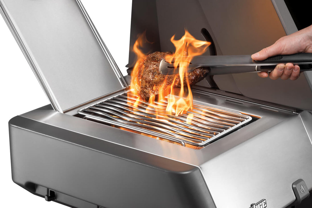 Napoleon Prestige 500, Connected, Schwarz (2026), Grillrost aus Edelstahl, für 1 - 16 Personen, Detailansicht 6
