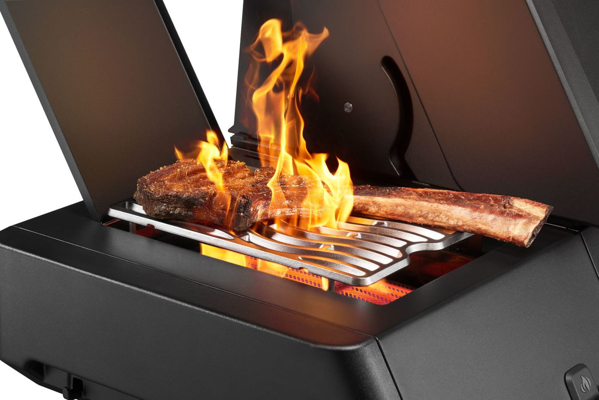 Napoleon Phantom Prestige 500, Connected, Edelstahlguss Roste, Mattschwarz| 2026, Grillrost, für 1 - 12, Detailansicht 5