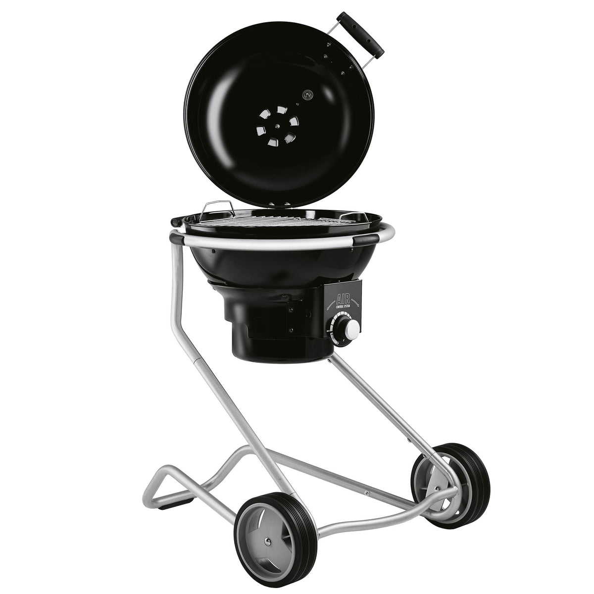 Rösle Holzkohle-Kugelgrill No.1 F50 AIR schwarz (Ø 50 cm), für 1 - 8 Personen, Detailansicht 1