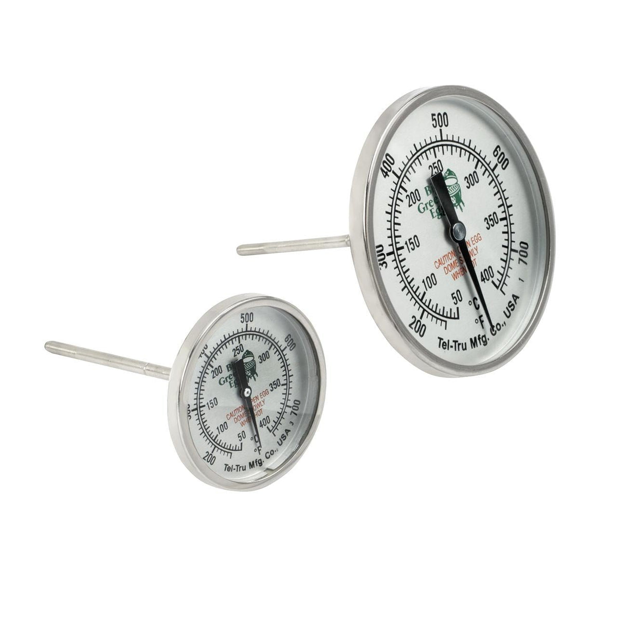 Big Green Egg Tel-Tru Deckelthermometer, Large, XL, 2XL, Detailansicht 2