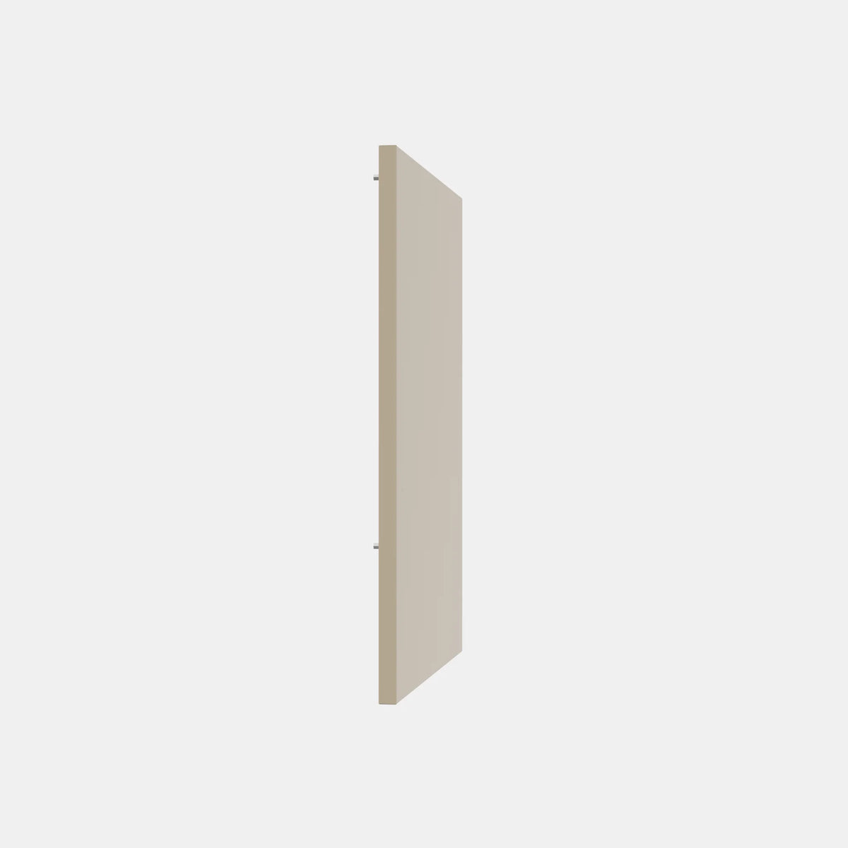Brabura Abschlussplatte groß Perle Blanche/ beige