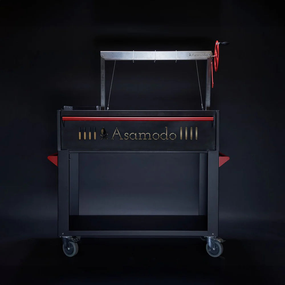 Asamodo - Der Brasa - Argentinischer Holzkohlengrill, Grillrost aus Edelstahl, für 1 - 15 Personen, Detailansicht 4