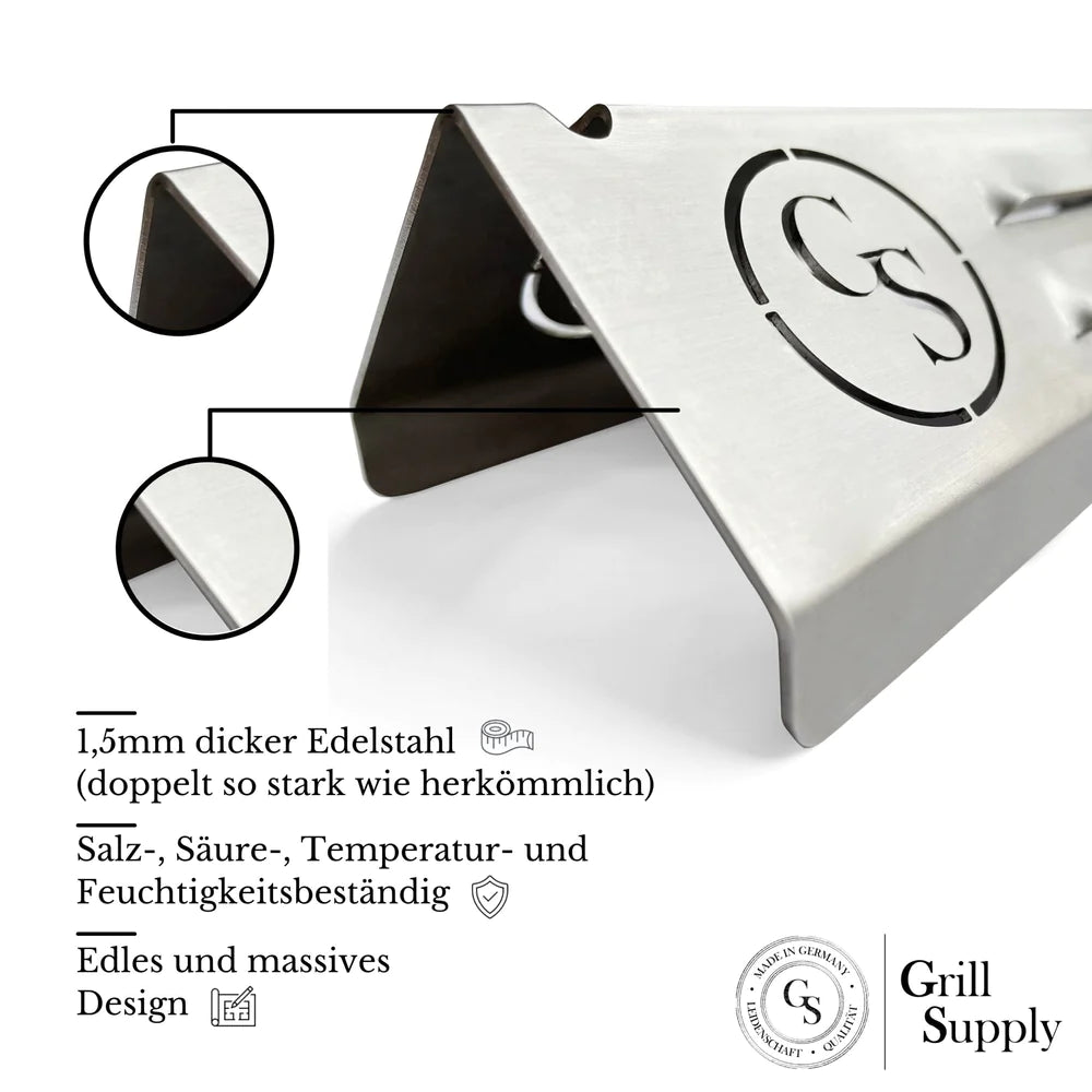 BABOSSA Flammschutzblech, Burnhard Fred, Grillzubehör, Detailansicht 6