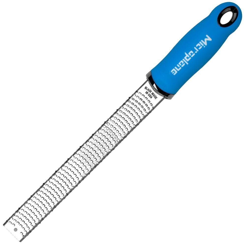 Microplane Premium Zester-Reibe, Limited Edition Neon Blue