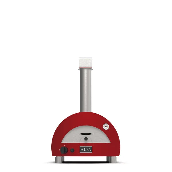 Alfa Forni Portable Pizzaofen, Gas, Rot