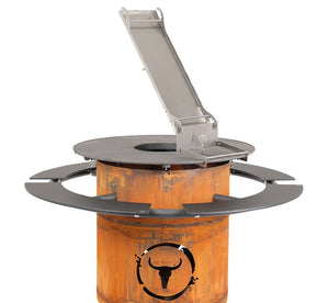 Moesta JÖRN - ADAPTER FÜR FLAMMLACHSBRETT ZUR BEFESTIGUNG AN BBQ DISK, Grillzubehör, Detailansicht 1