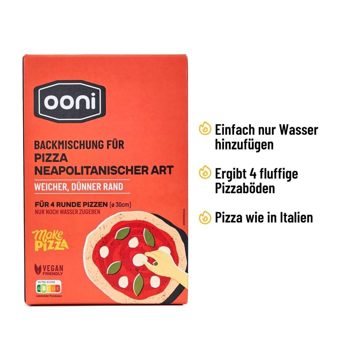 Ooni Backmischung für Pizza Neapolitanischer Art USPs