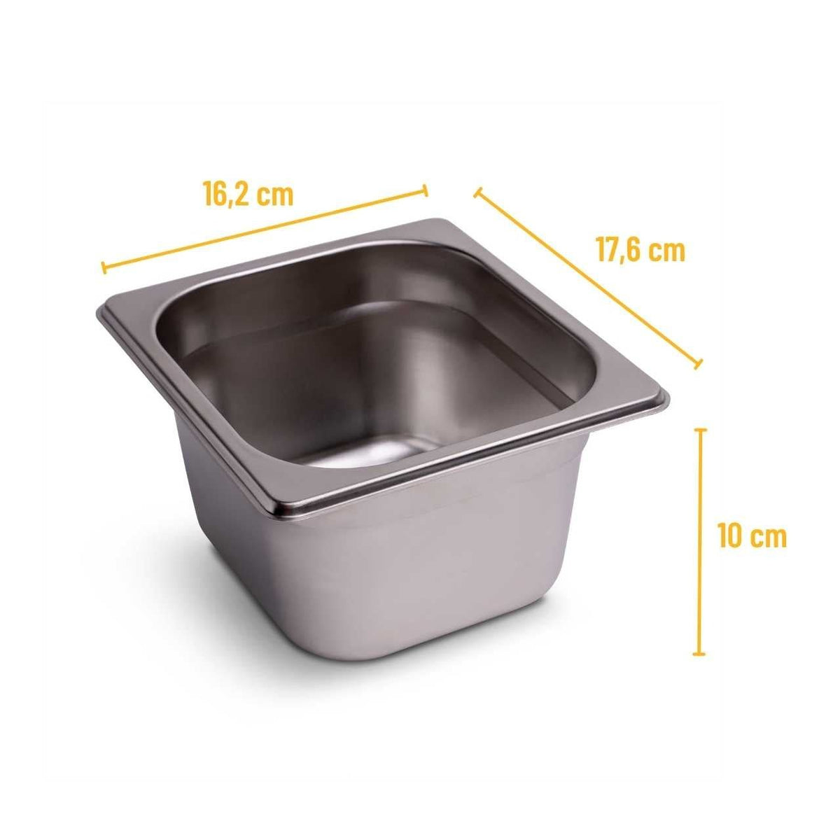 Maße Ooni Pizzabelag-Container - Medium UU-P0D400