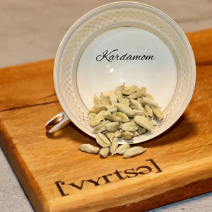 ['Vyrtse] Kardamom grün ganz 13-17mm, 100g, Lebensmittel