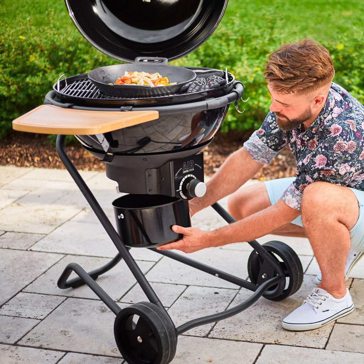 Rösle Holzkohle Kugelgrill No.1 F60 AIR PRO Vario+, für 1 - 8 Personen, Detailansicht 5
