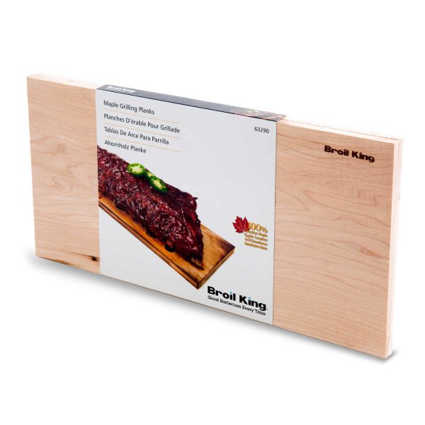Verpackung Broil King Holzplanke, Ahorn