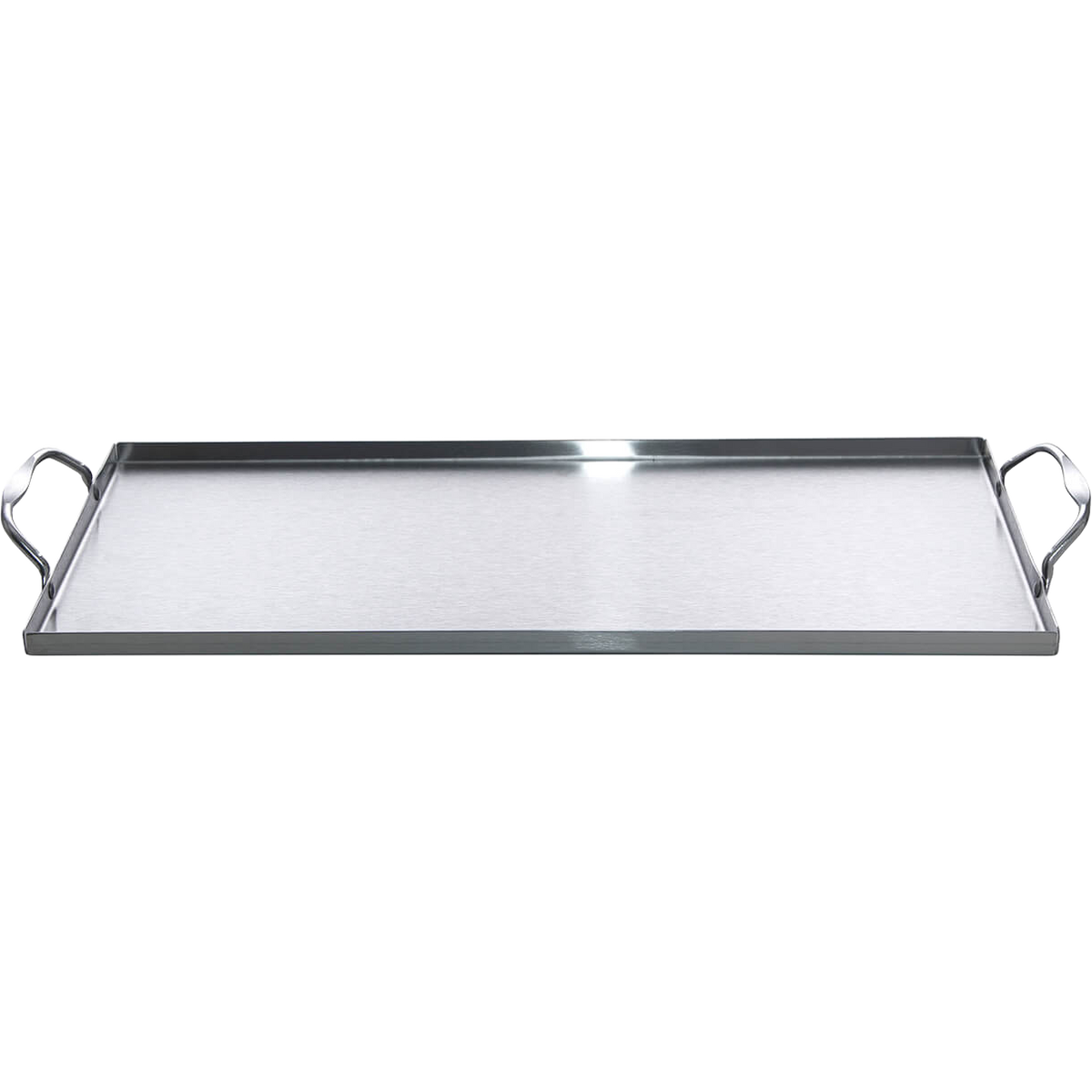 ALL'GRILL ALL’GRILL Grillwanne mit 2 Griffen, Edelstahl 39, 5x19x1cm, Detailansicht 2