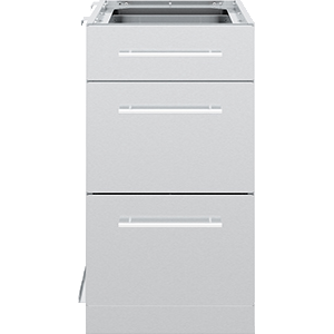 Broil King Outdoorküche Schrank, 3 Schubladen, Außenküche