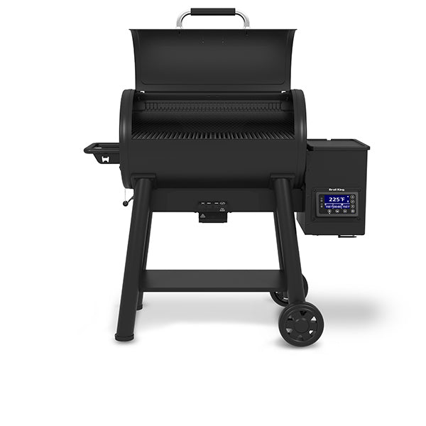 Broil King Crown Pellet Smoker 500 geöffneter Deckel