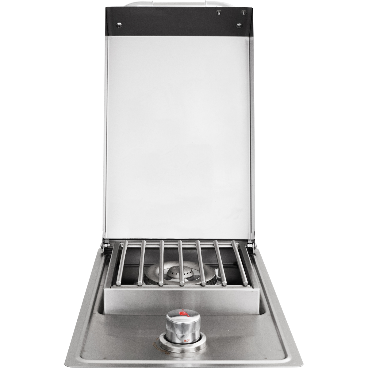 Bull Seitenbrenner Single Built-In, Grillrost aus Edelstahl, Detailansicht 2