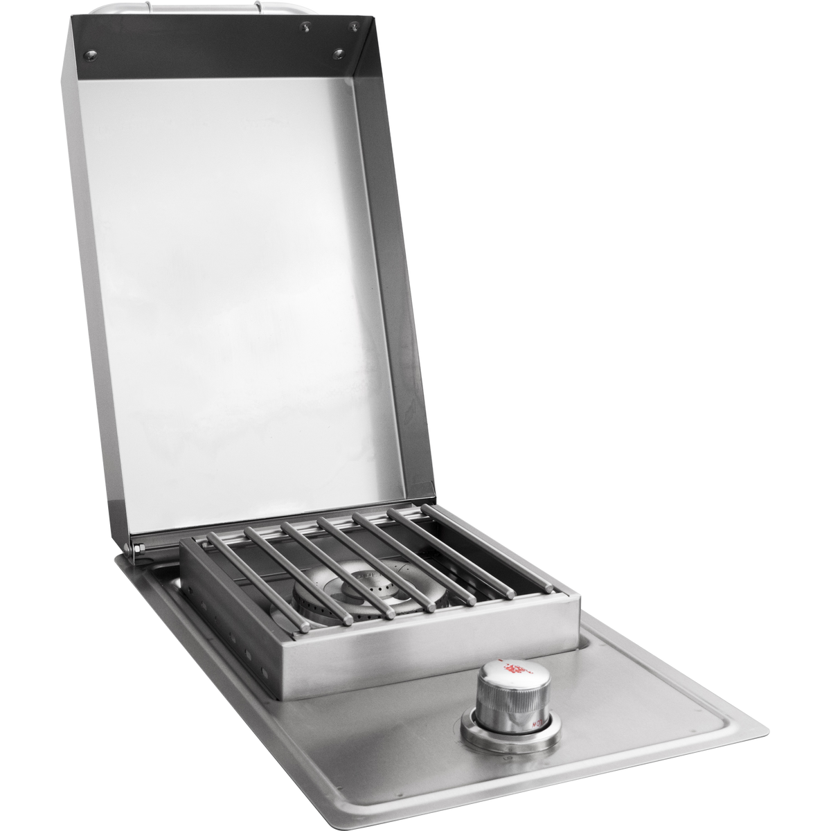 Bull Seitenbrenner Single Built-In, Grillrost aus Edelstahl, Detailansicht 3