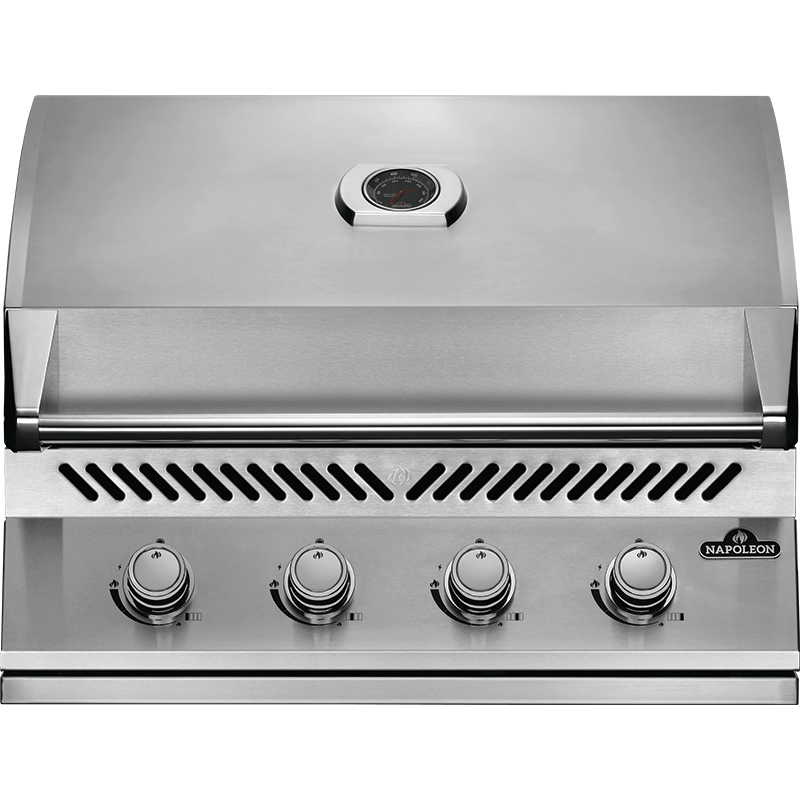 Napoleon 500er Serie 32", Built-In, Grillrost aus Edelstahl, für 1 - 12 Personen