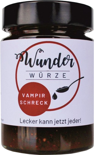 Eatventure Wunderwürze, Vampir Schreck, 165g Glas, Marinaden